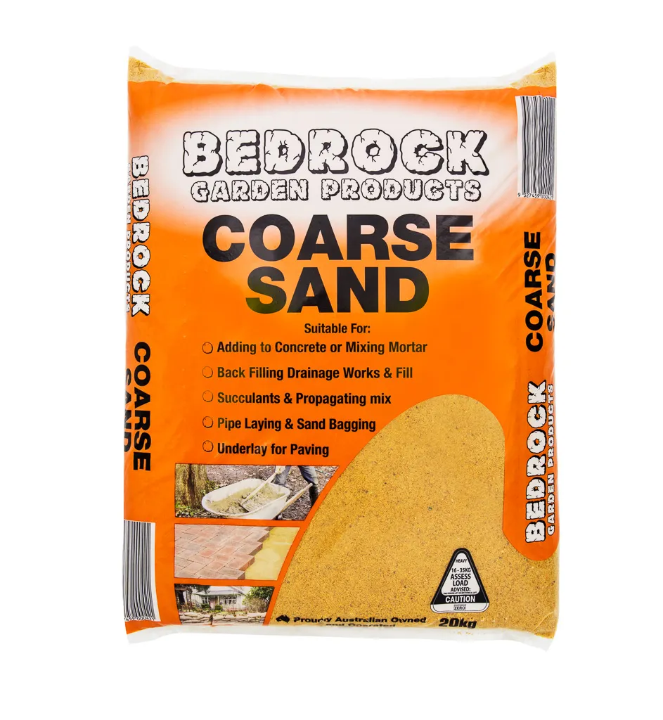 Bedrock Coarse Sand