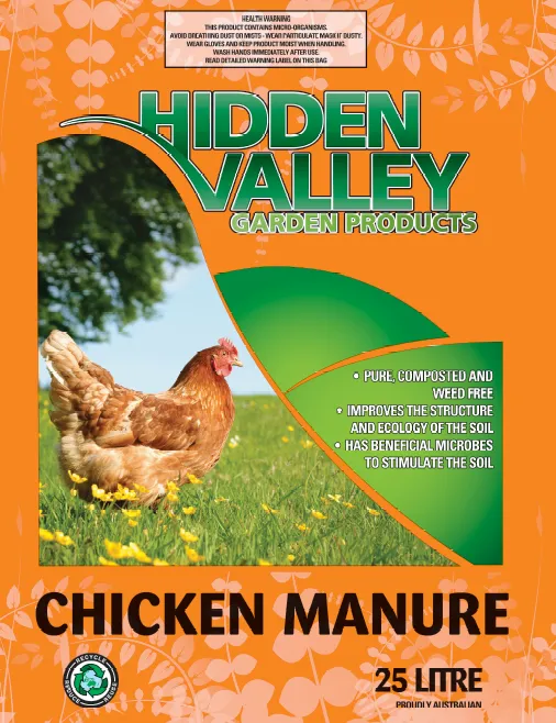 Hidden Valley Chicken Manure